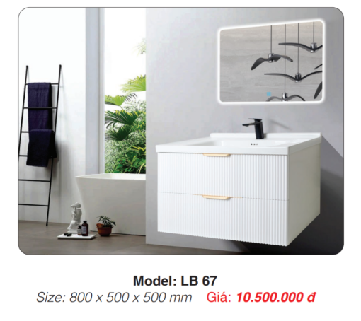 Tủ Lavabo Roland LB 67 - 3