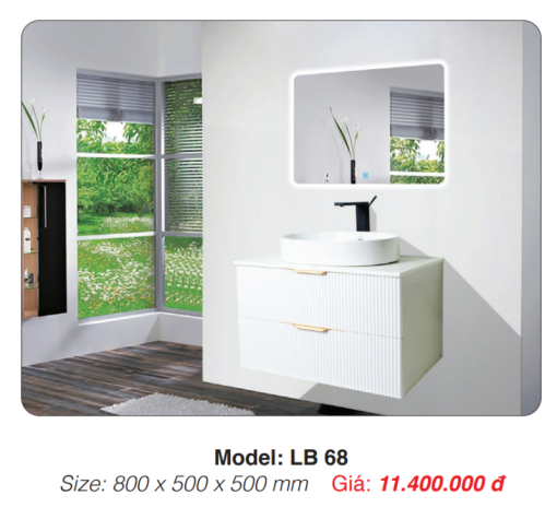 Tủ Lavabo Roland LB 68 - 3