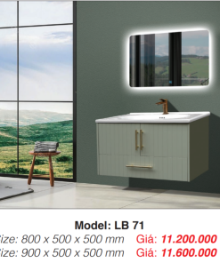 Tủ Lavabo Roland LB 71 - 6 Tủ Lavabo Roland LB 71 - 5