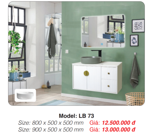 Tủ Lavabo Roland LB 73 - 3