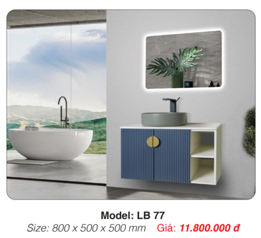 Tủ Lavabo Roland LB 77 - 3