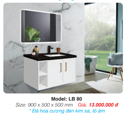 Tủ Lavabo Roland LB 80 - 3