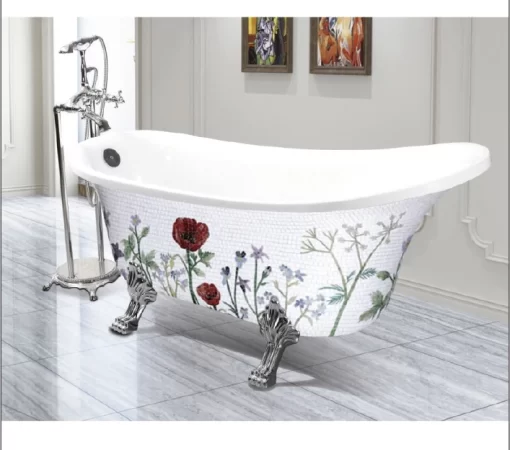 Bồn Tắm Chân Rồng Nghệ Thuật Roland BT-022 - 1