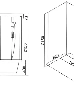 Phòng Xông Hơi Ướt Roland PXH-108 - 10 Phòng Xông Hơi Ướt Roland PXH-108 - 9