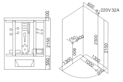 Phòng Xông Hơi Ướt Roland PXH-083 - 3