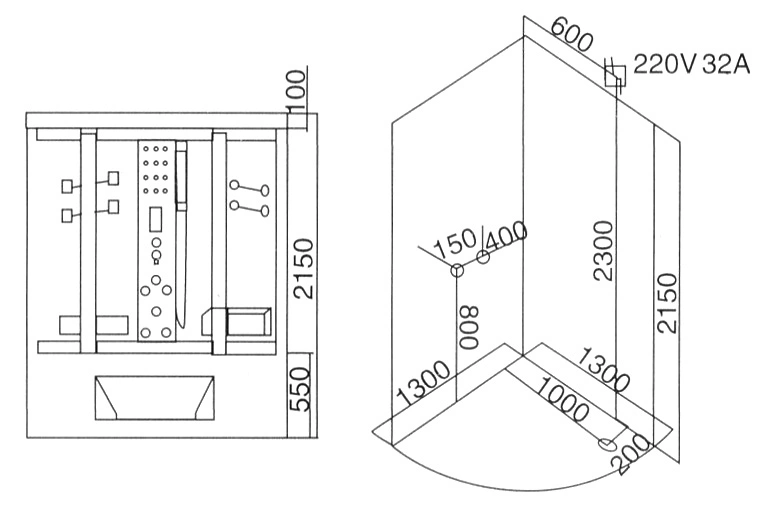 Phòng Xông Hơi Ướt Roland PXH-083