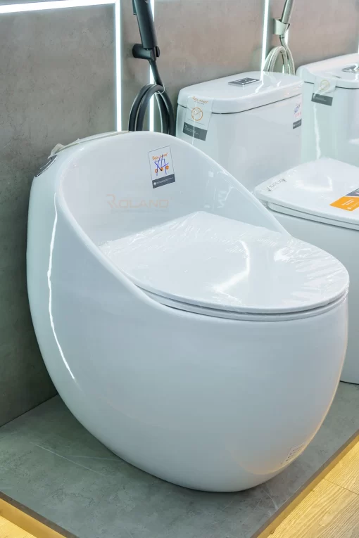 Bồn Cầu 1 Khối Roland X4 - 5