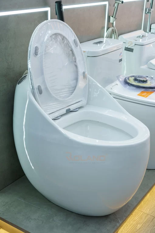 Bồn Cầu 1 Khối Roland X4 - 9