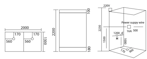 Phòng Xông Hơi Kết Hợp Khô Ướt Roland PXH - 114 - 3