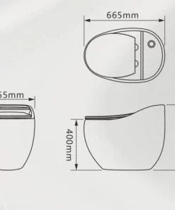 Bồn Cầu Một Khối Roland X5-A - 12 Bồn Cầu Một Khối Roland X5-A - 11