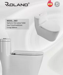 Bồn Cầu Một Khối Roland 3607 - 9