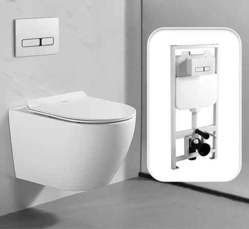 Bồn Cầu Treo Tường Roland CT-G02 - 1