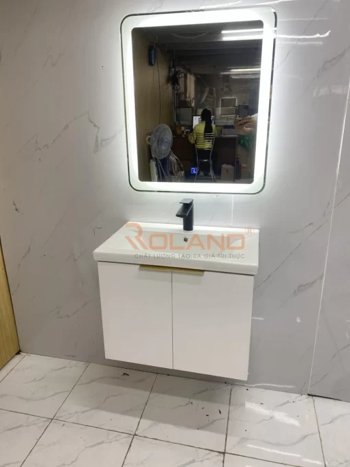 Tủ Lavabo Roland LB 09 (trắng / xám) - 5