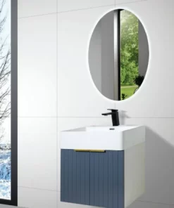 Tủ Lavabo Roland LB 02 ( Trắng / Xám )