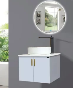 Tủ Lavabo Roland LB 06 (trắng / xám)