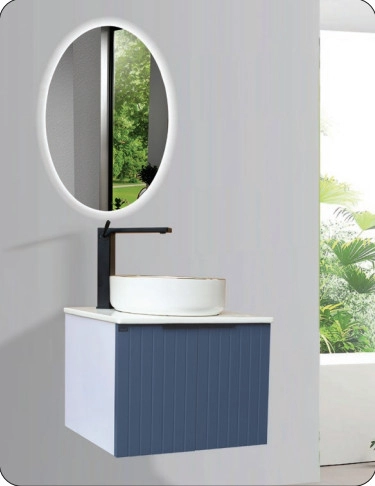 Tủ Lavabo Roland LB 08 (trắng / xám)