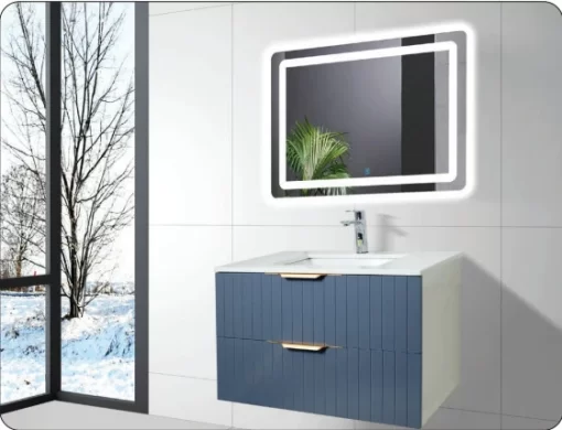 Tủ Lavabo Roland LB 69 (trắng / xám) - 1