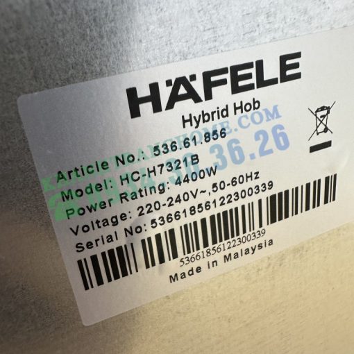 Bếp Điện Từ Kết Hợp 2 Vùng Nấu HC-H7321B Hafele 536.61.856 - 45