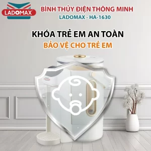 Bình thủy điện thông minh Ladomax HA-1630 - 15