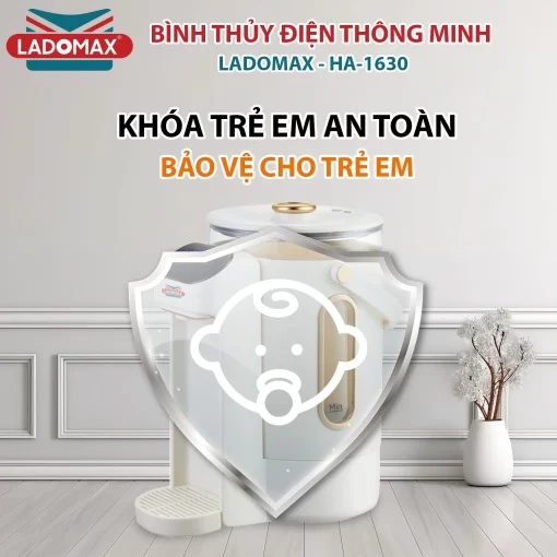 Bình thủy điện thông minh Ladomax HA-1630 - 5