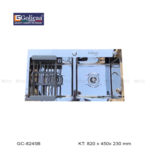 CHẬU RỬA CHÉN BÁT GOLICAA GC-8245B - 1
