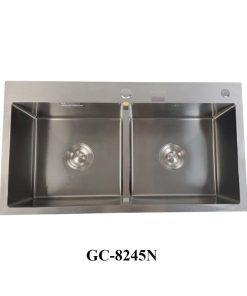 Chậu Rửa Chén 2 Ngăn phủ Nano GOLICAA GC-8245N