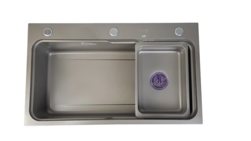CHẬU RỬA CHÉN BÁT PHỦ NANO XÁM GOLICAA GA-7545NX - 1