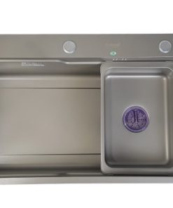 CHẬU RỬA CHÉN BÁT NANO XÁM GOLICAA GA-7846NX