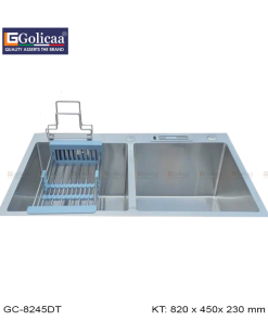 Chậu Rửa Chén 2 Ngăn GOLICAA GC-10050DT - 7