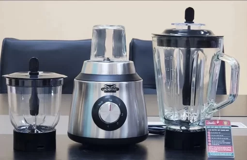 Máy xay sinh tố 3 cối Ladomax HA-9168-3 - 11