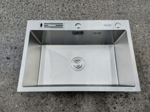 Chậu rửa chén Inox 1 hộc GOLICAA GA-6846D - 9
