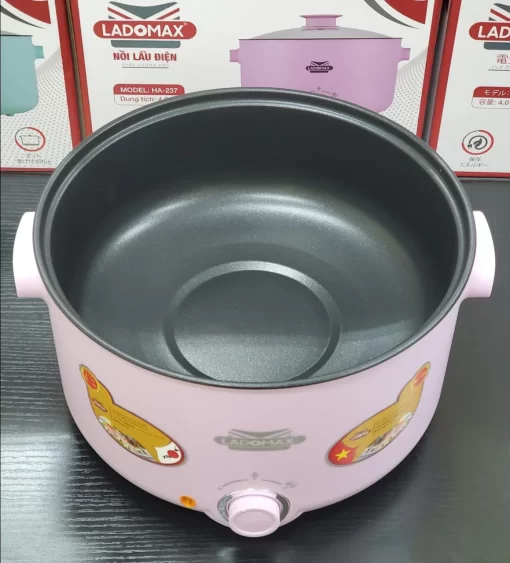 Nồi lẩu điện lòng liền Ladomax HA-237 - 3