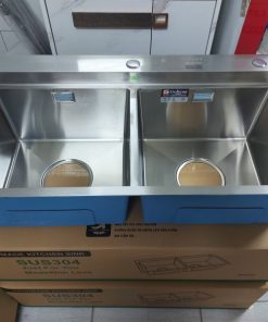 CHẬU RỬA CHÉN BÁT INOX GOLICAA GC-8245GA - 13