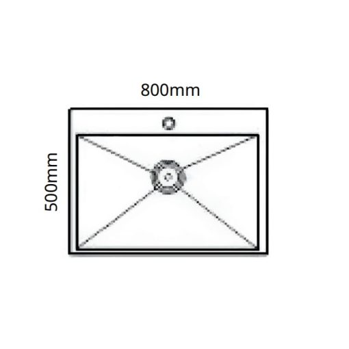 Chậu rửa bát Golicaa GAD-8050E - 3