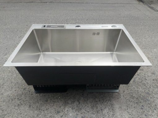 Chậu rửa chén Inox 1 hộc GOLICAA GA-6846D - 5