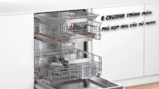 Máy Rửa Bát Âm Tủ BOSCH SMU6ZDI76S |Serie 6 - 9