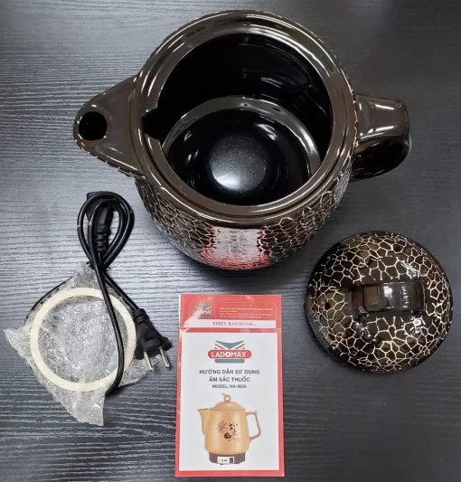 Ấm sắc thuốc Ladomax HA-8833D - 5