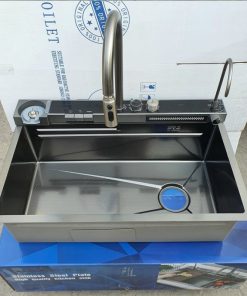 Chậu Inox liền vòi xả thác thông minh 1 hộc GOLICAA GA-7546SV - 18 Chậu Inox liền vòi xả thác thông minh 1 hộc GOLICAA GA-7546SV - 17