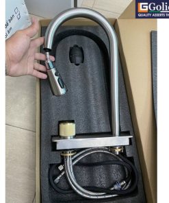 CHẬU RỬA CHÉN BÁT 1 HỘC VÒI ÂM GOLICAA GA-7846DVI - 15