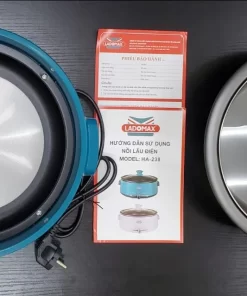 Nồi lẩu điện lòng rời 4L Ladomax HA-238 - 38 Nồi lẩu điện lòng rời 4L Ladomax HA-238 - 37