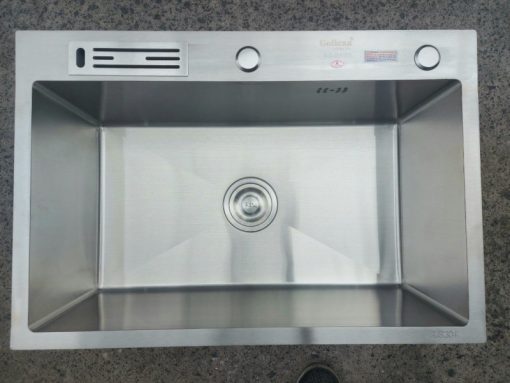 Chậu rửa chén Inox 1 hộc GOLICAA GA-6846D - 7