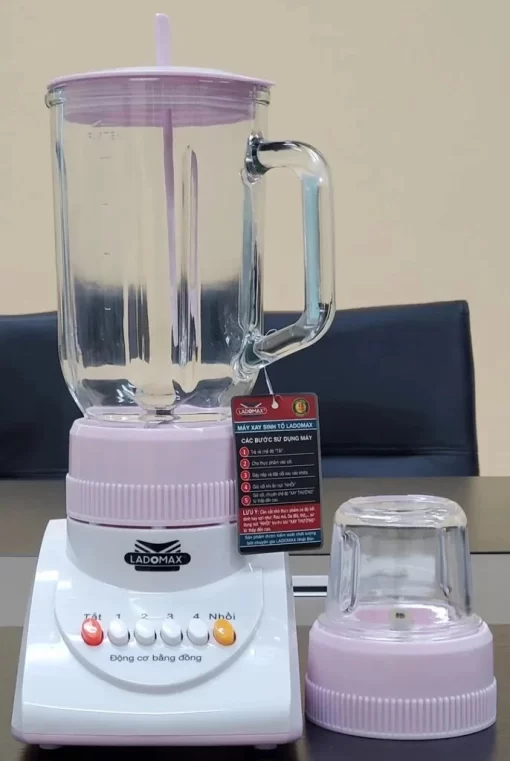 Máy xay sinh tố 2 cối Ladomax HA-9166-2 - 7