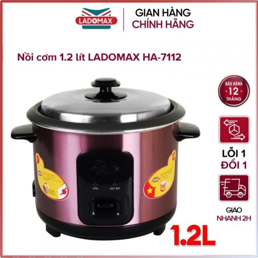 Nồi cơm điện nắp rời Ladomax HA-7112 - 1