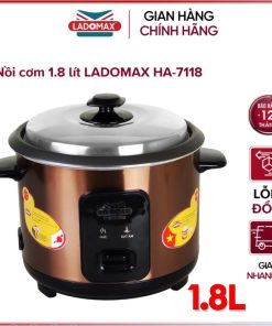 Nồi cơm điện nắp rời Ladomax HA-7118