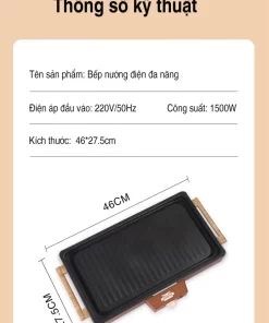 Bếp nướng điện Ladomax HA-1186 - 15