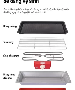 Bếp nướng điện Ladomax HA-1186 - 19