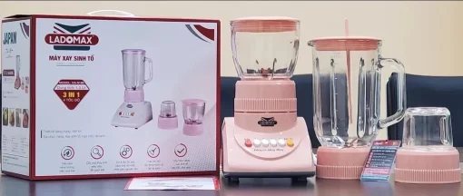 Máy xay sinh tố 3 cối Ladomax HA-9166-3 - 17