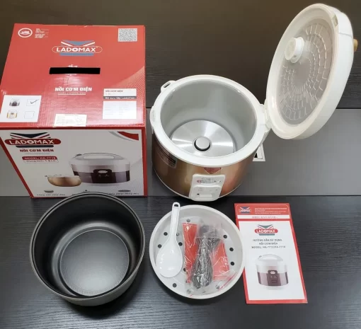 Nồi cơm điện 1.2 Lít Ladomax HA-7712 - 11
