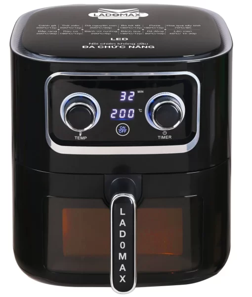 Nồi chiên không dầu Ladomax HA-5610 (10 Lít _Cơ) - 9