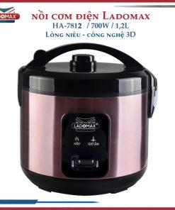 Nồi cơm điện 1.2L Ladomax HA-7812